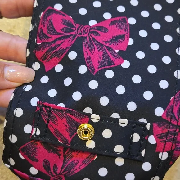 Betsey Johnson Betseyville Unique Clear Vinyl Tote with Removable Drawstring Bag - Picture 14 of 16